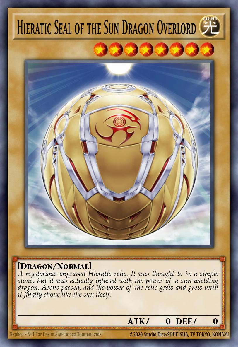 Hieratic Seal of the Sun Dragon Overlord